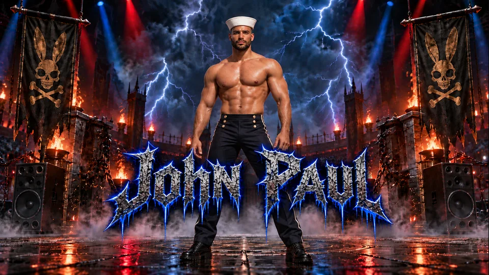 John Paul on the battle stage