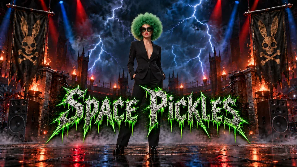 Space Pickles on the battle stage